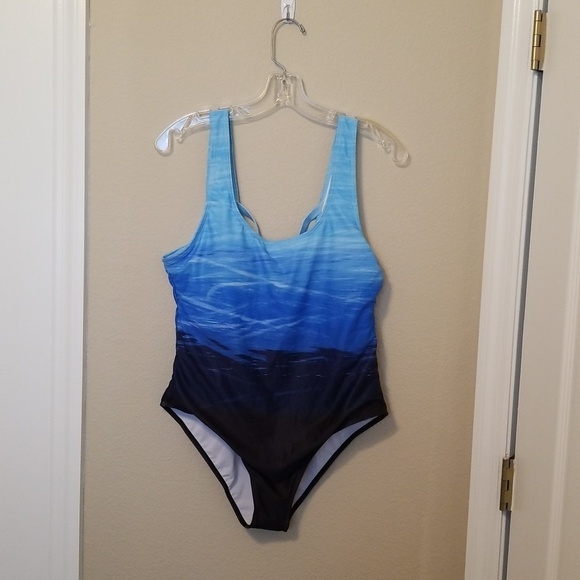 Other - Xl women's 1 piece swimsuit blue